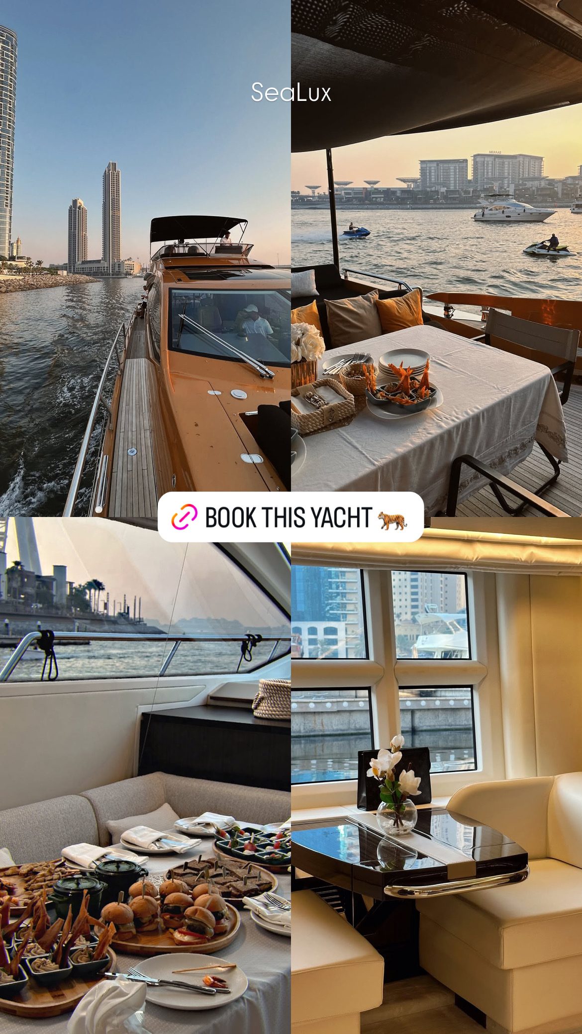 Маршрут Б: Марина → Burj Al Arab (культовый закатный маршрут) — Прогулка на яхте на закате в Дубае: лучшее время, маршруты, места для фото и