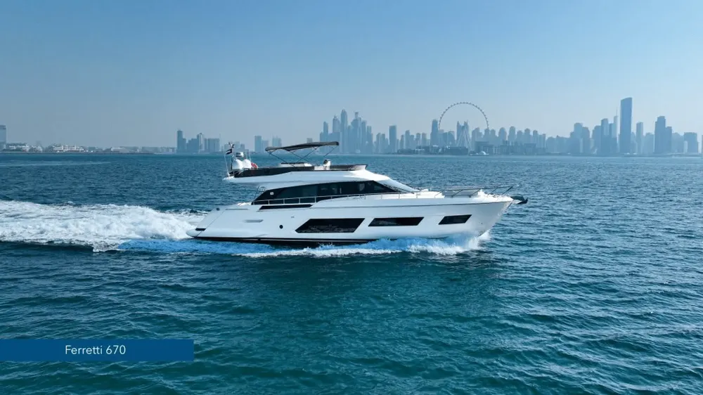 Yacht Ferretti 67 - SeaLux Dubai