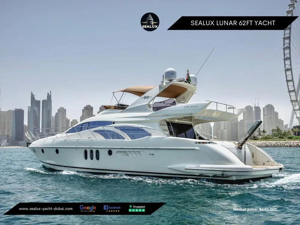 Yacht Lunar 62ft - SeaLux Dubai
